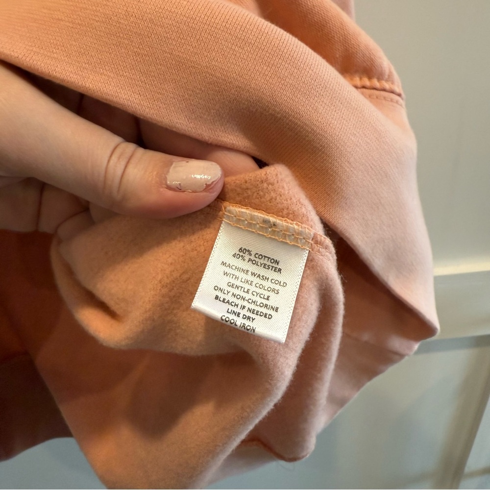 MV Sport Siesta Key Beach Peach Sweatshirt - Picture 6 of 7